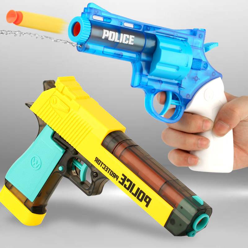 Children's Left Wheel Can Launch Police Suit Toys - Image 1