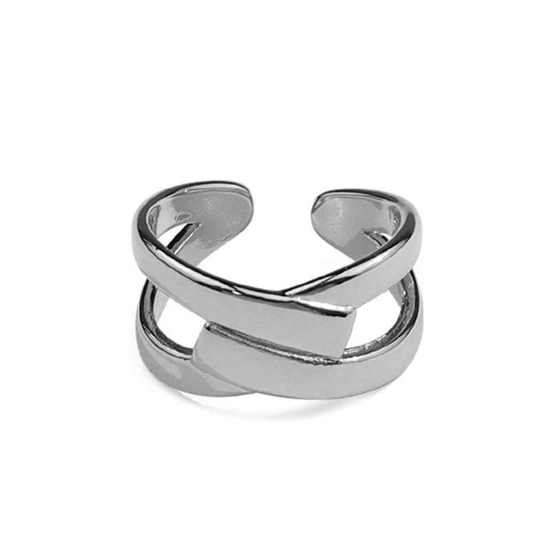 Stylish, Versatile Geometric Open Ring