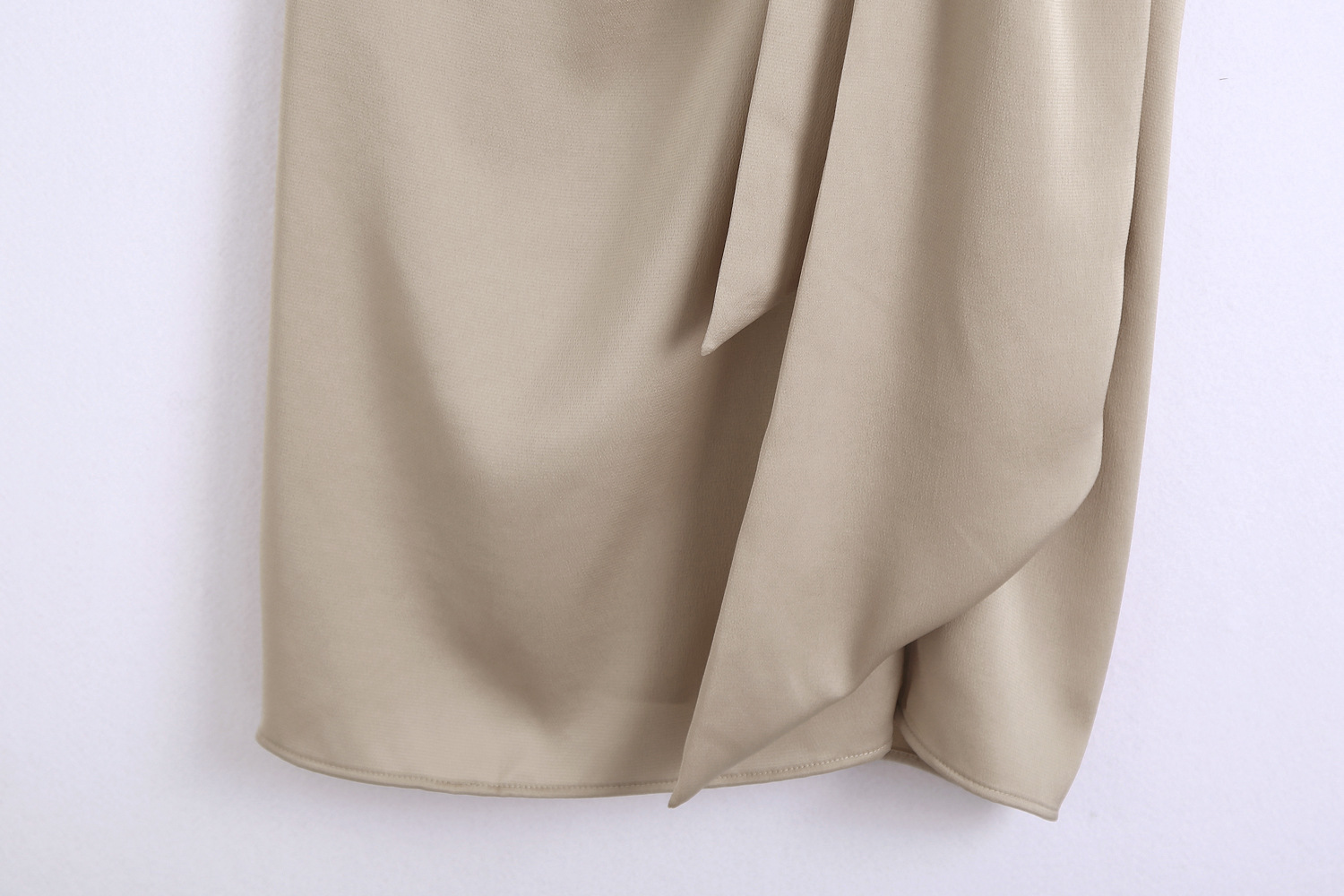 Title 6, Fit And Slim Knotted Midi Skirt for an elegant ...