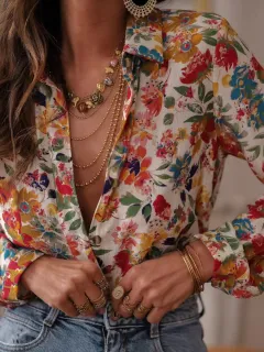 European And American Leisure Holiday Women's Shirt - 066 4 Style - View 1