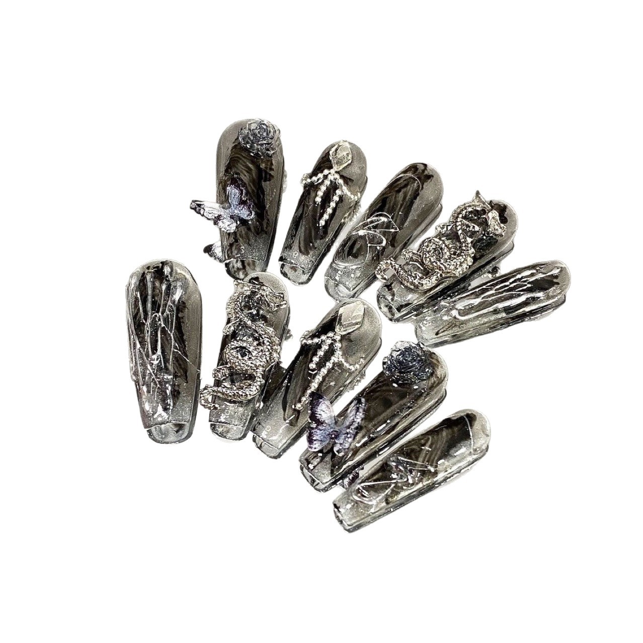 Dark Industrial-style Long Ladder Cool Edgy And Versatile