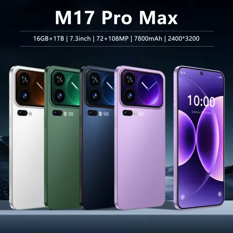 New M17 Pro Max Phone with a Large Screen