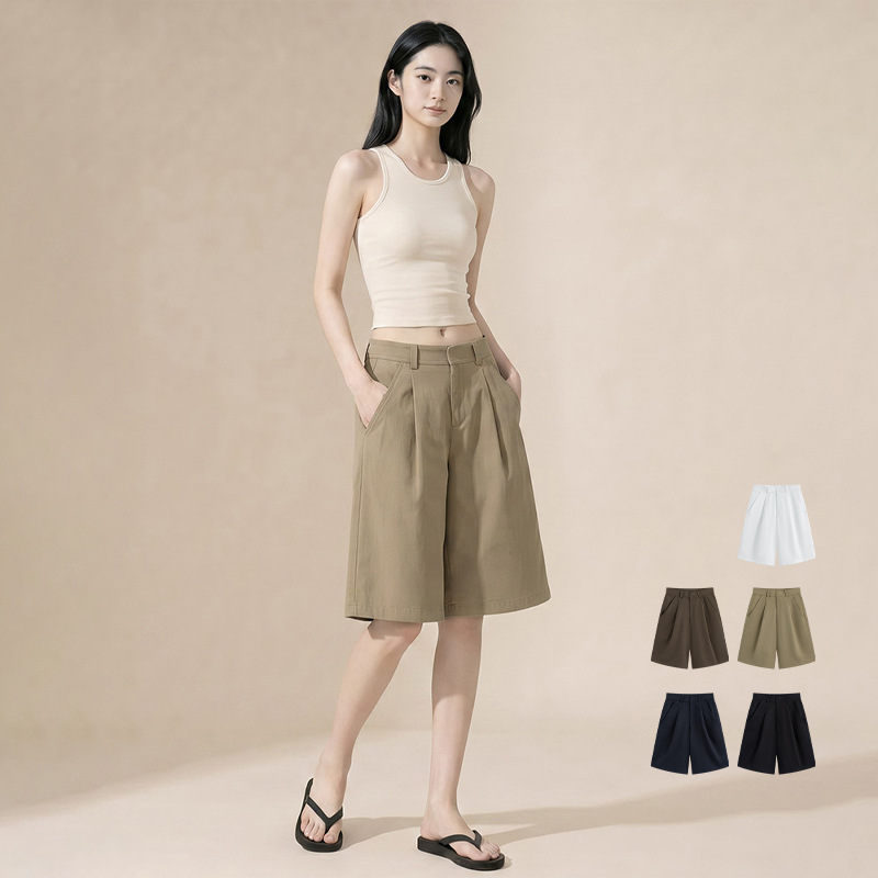 Loose And Slim-fitting Business Casual Wide-leg Pants