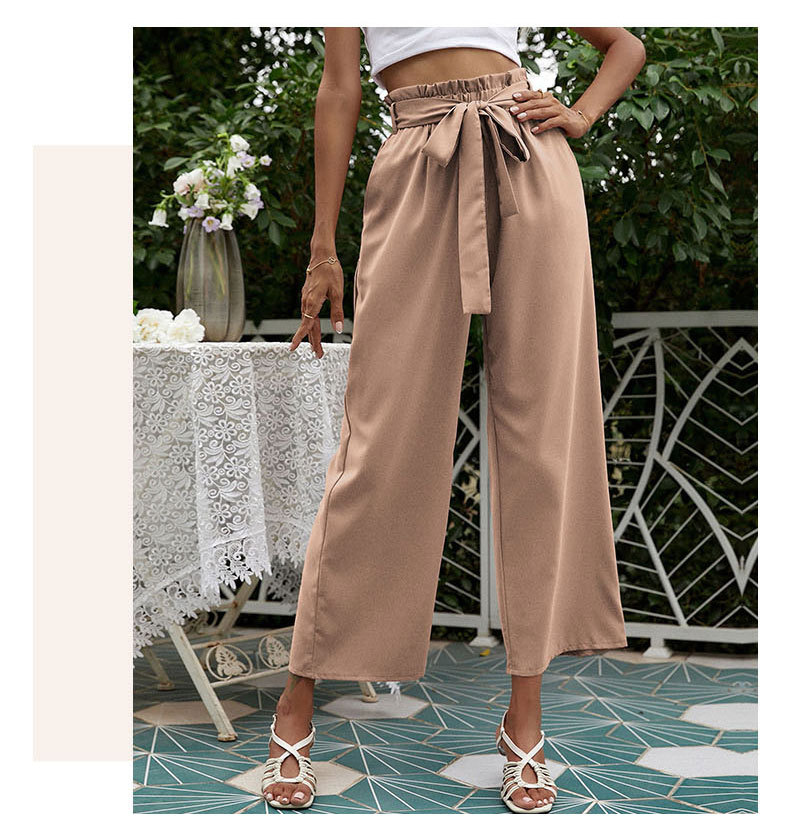 Title 15, New Womens High Waist Fashion Casual Wide Leg ...