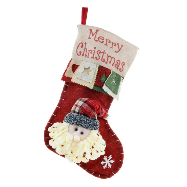 MerryChristmas Santa Snowman Three dimensional Gift Bag A Type Elderly - Shop at LoveMi