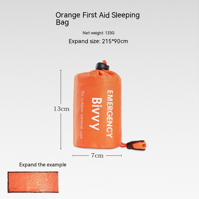 Sleeping Bag Orange