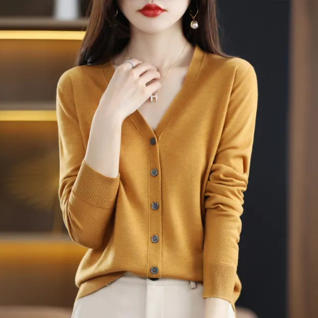 Women's Fashion Casual Loose Sweater Golden Camel - Shop at LoveMi