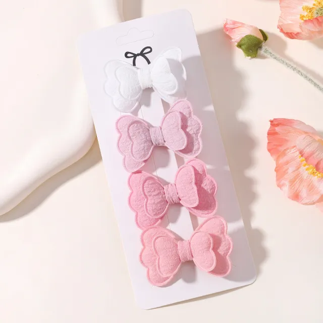 Double Butterfly Barrettes Suit 4 Style - Shop at LoveMi