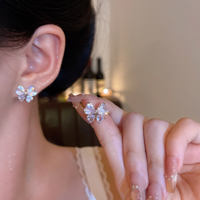 Retro Stud Designer Touch Statement Drop Earrings