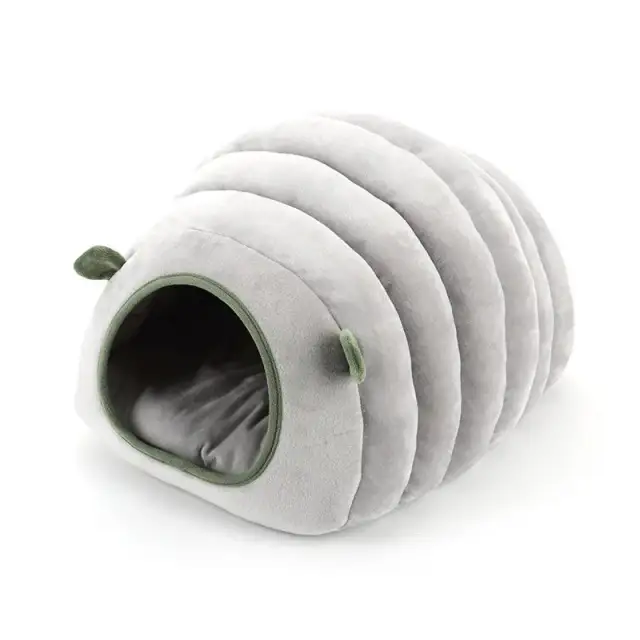 Cotton Pet Semi enclosed Windproof Warm Sheep Nest Grey - Shop at LoveMi