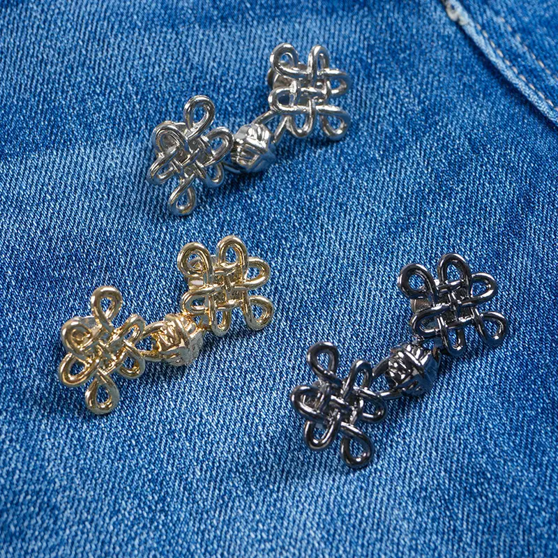 Chinese Style Adjustable Waist Button - Removable