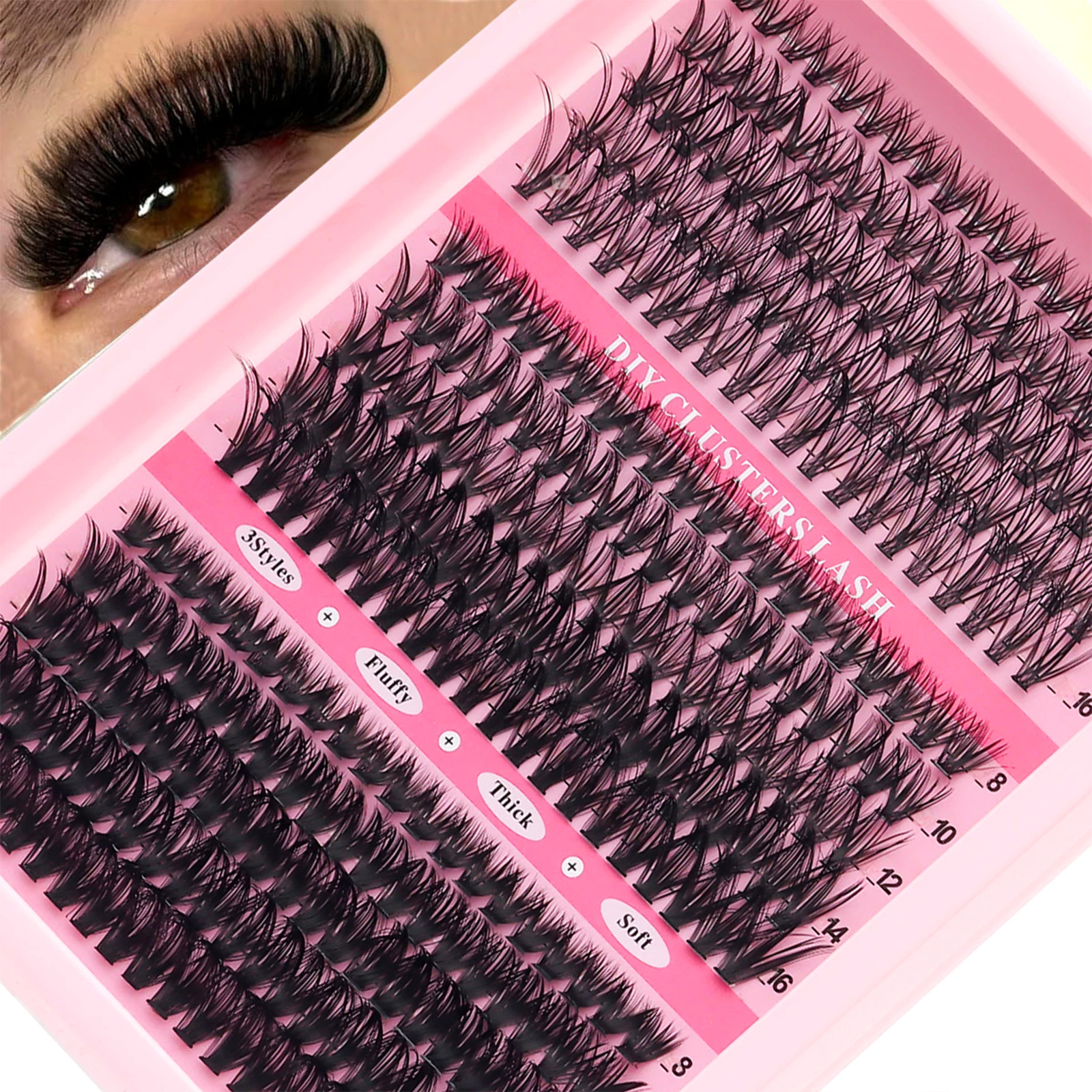 Best-selling Thick-style False Eyelashes European And American Style