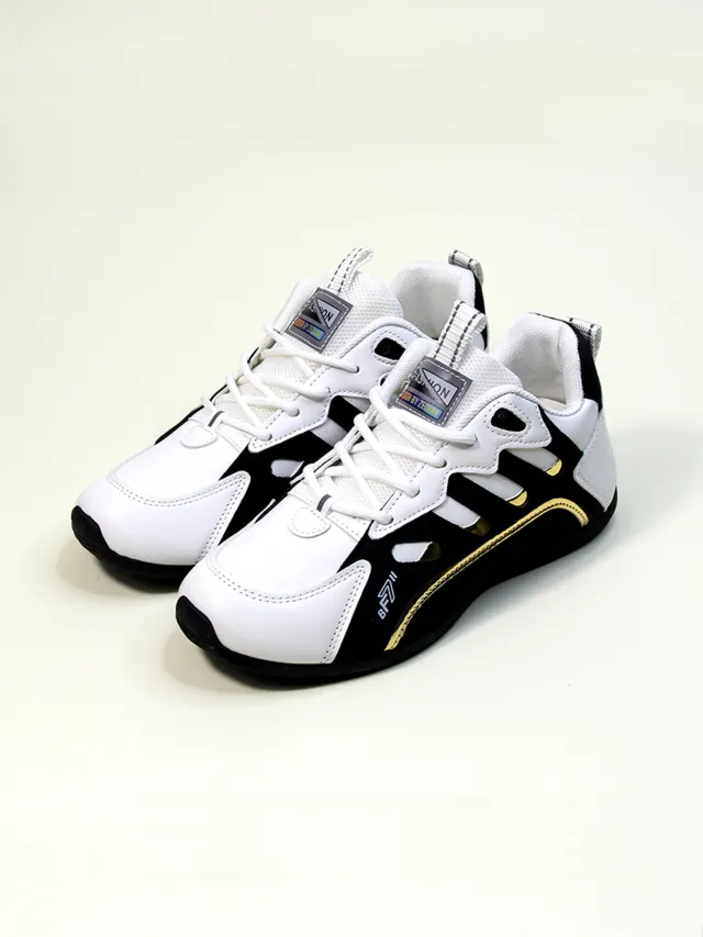 Fashion Flat Sports Leisure Sneaker Women Black - Shop at LoveMi