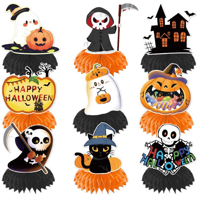 Halloween party bat table decoration hanging decorations