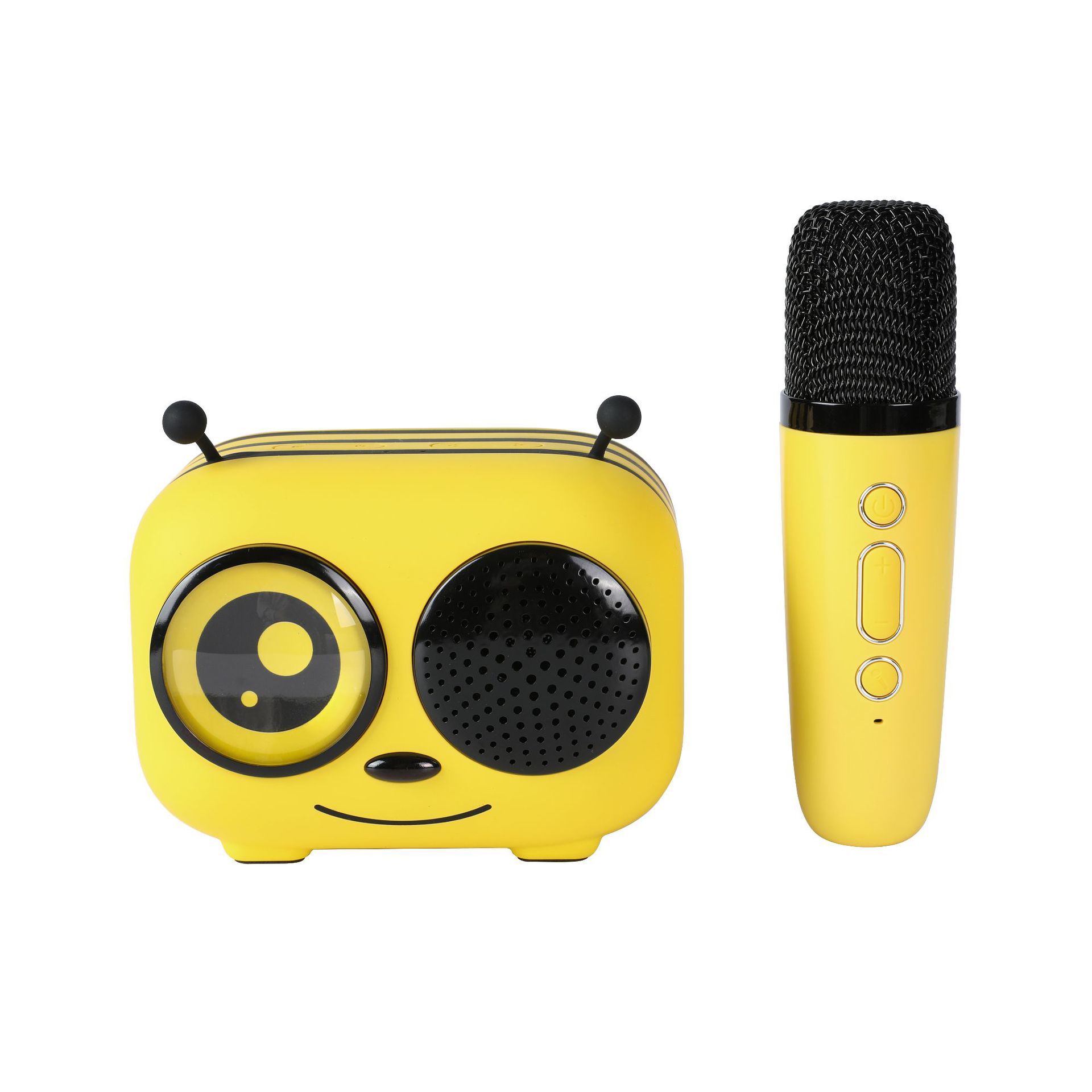 Lemon Yellow Audio Microphone