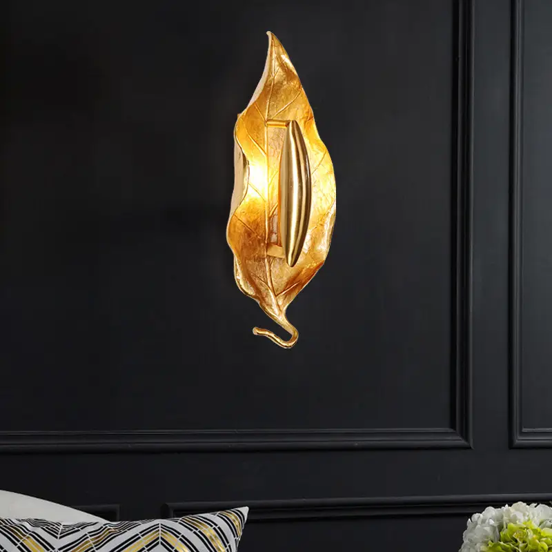 Light-luxury All-copper Wall Lampluxurious Creative And Uniquely Designed