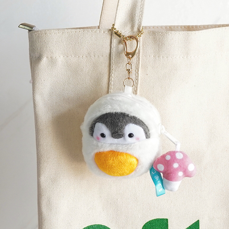 Fried Egg Penguin Coin Purse