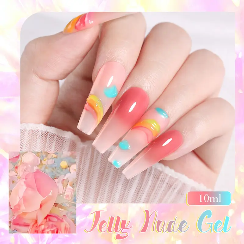 Nail Polish Transparent Color UV 50 Colors