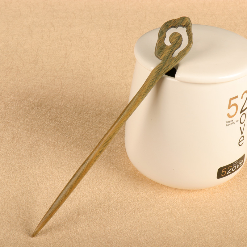 Green Sandalwood Hairpin Hairpin Antiquity Hair Clasp 32