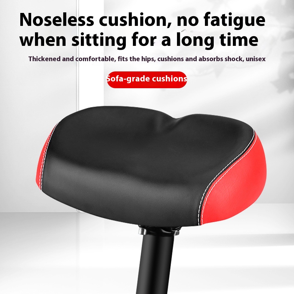 Bike Saddle Shock Absorption Without Nose Saddle