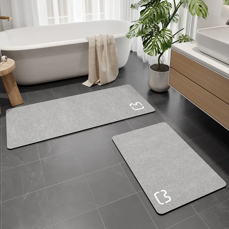 New Diatomaceous Earth Non-slip Bathroom Floor Mat