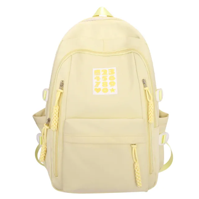 Large Capacity Western Style Artistic Backpack Yellow - Shop at LoveMi