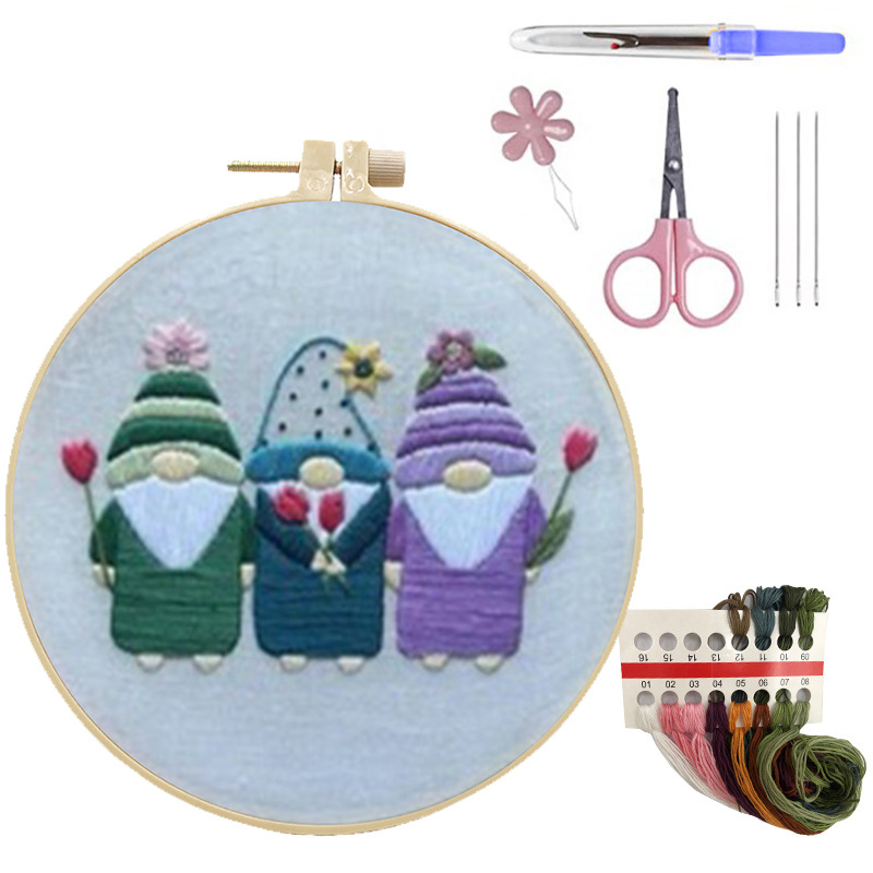Embroidery Christmas Embroidery KIT Christmas KIT