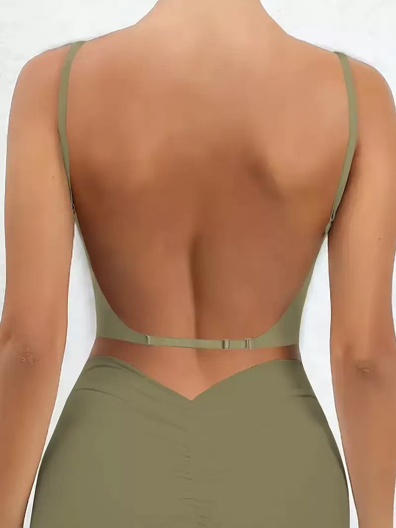 Soutien-gorge dos nu invisible à couverture intégrale