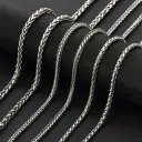 Titanium Steel Necklace Chain Does Not Fade view 5