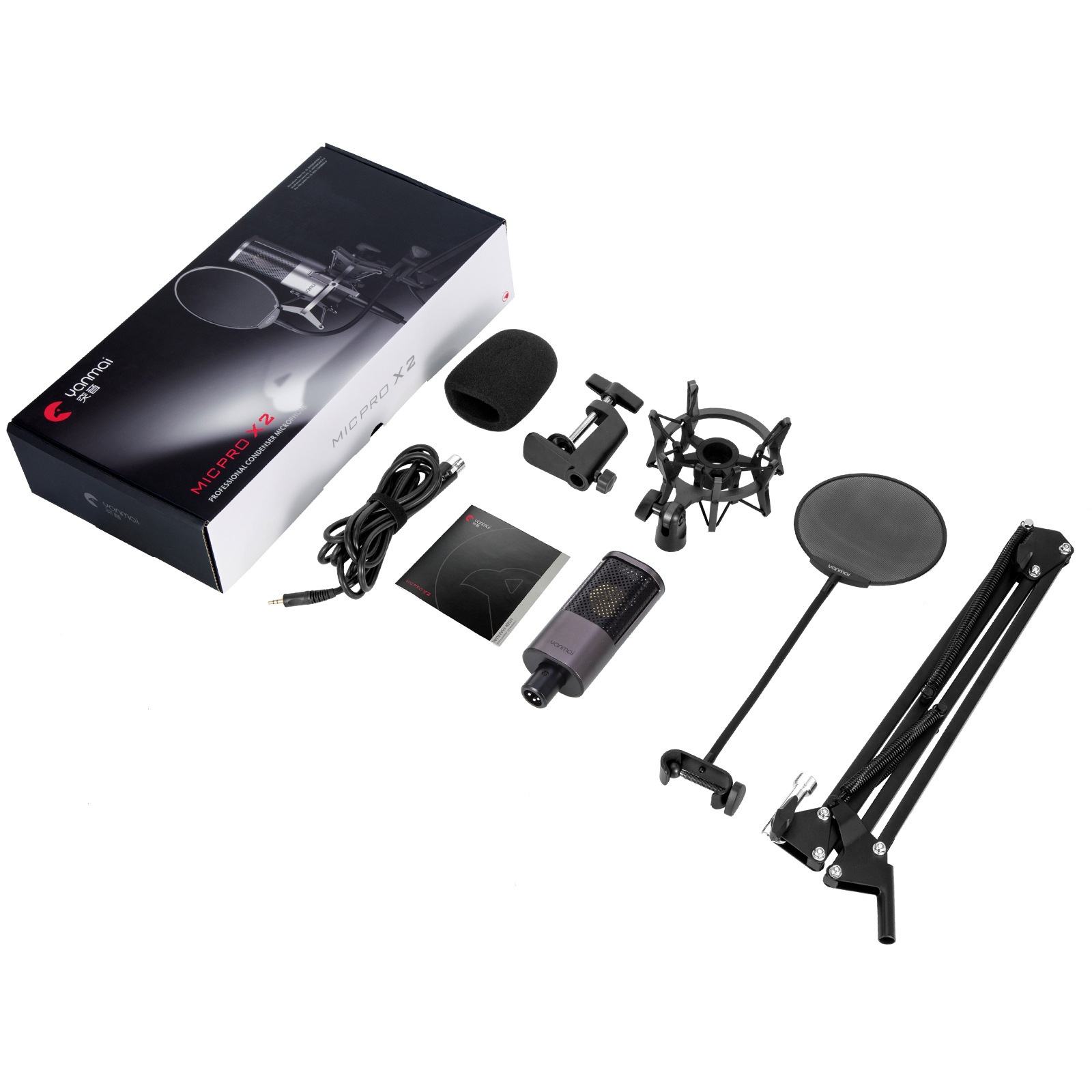 Mobile Phone Voice Game Microphone Computer Anchor Karaoke Recording Microphone - Image 2