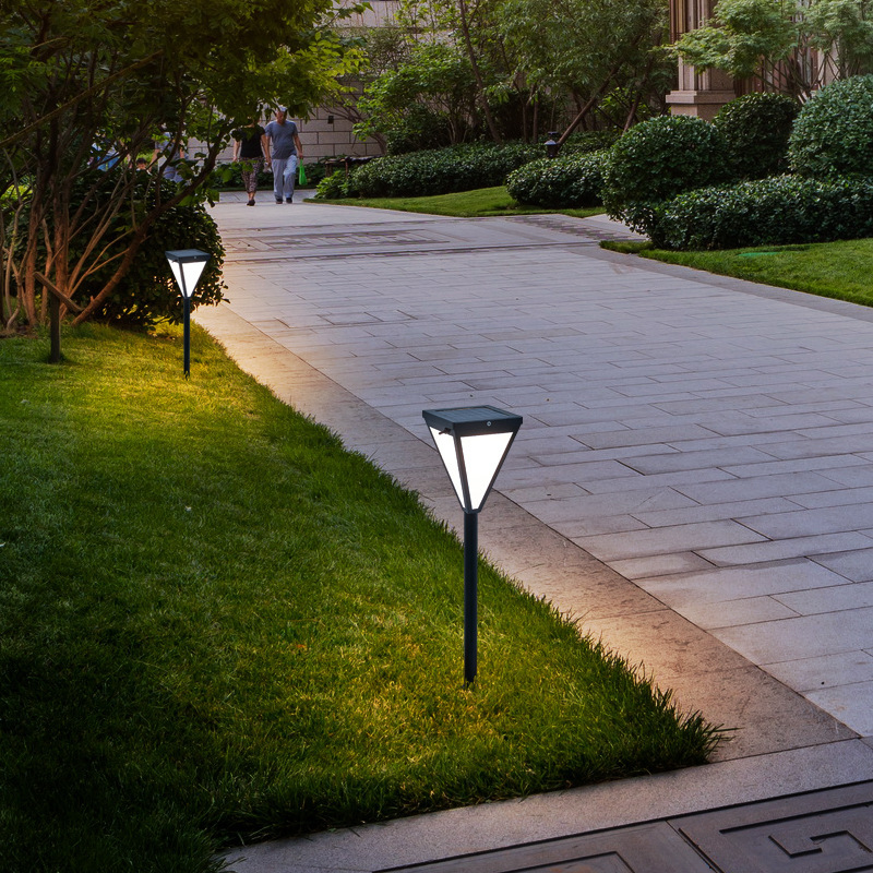 Solar-powered Waterproof Villa Courtyard Minimalist Garden Landscape Ground-inserted Park Outdoor Lawn Light