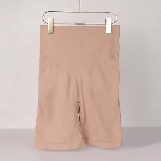 Plus Size Belly Contracting And Hip Lifting Pants Postpartum High Waist Skin Color Comfortable Edition - Shop at LoveMi