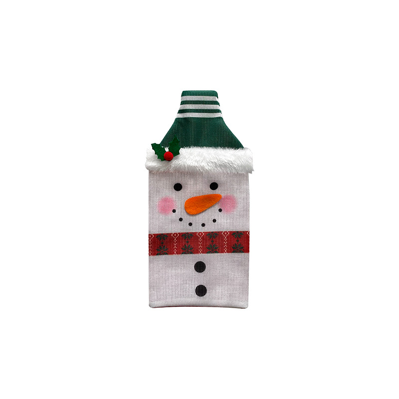 Bottle Cover Snowman