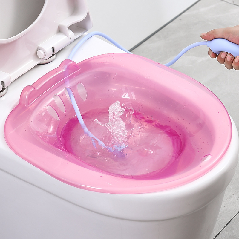 Pink Transparent Flusher 210g