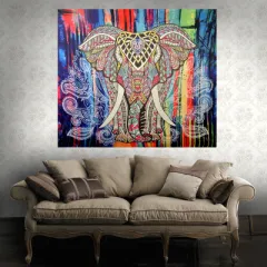 Indian Mandala Southeast Asian Fabric Ethnic Style Hanging Cloth - 20 Style - View 1