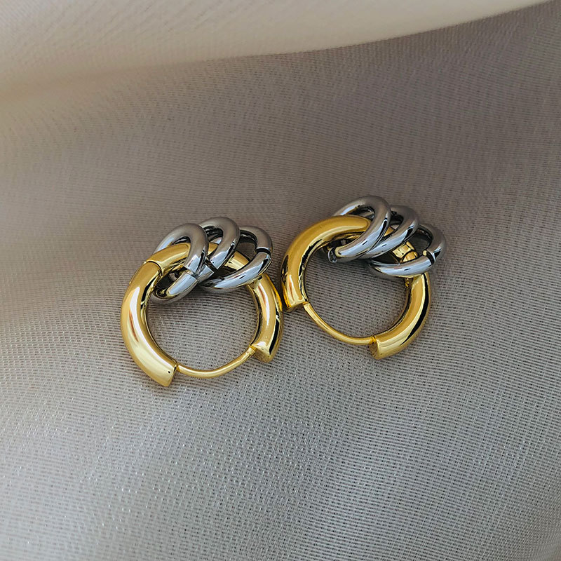 Women's Fashion Two-color Effect Electroplating