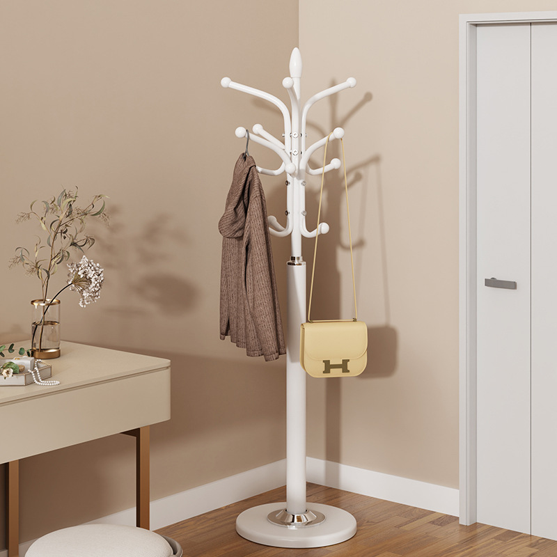 European-style Light-luxury Coat And Hat Rack Wrought Iron For Home Bedrooms