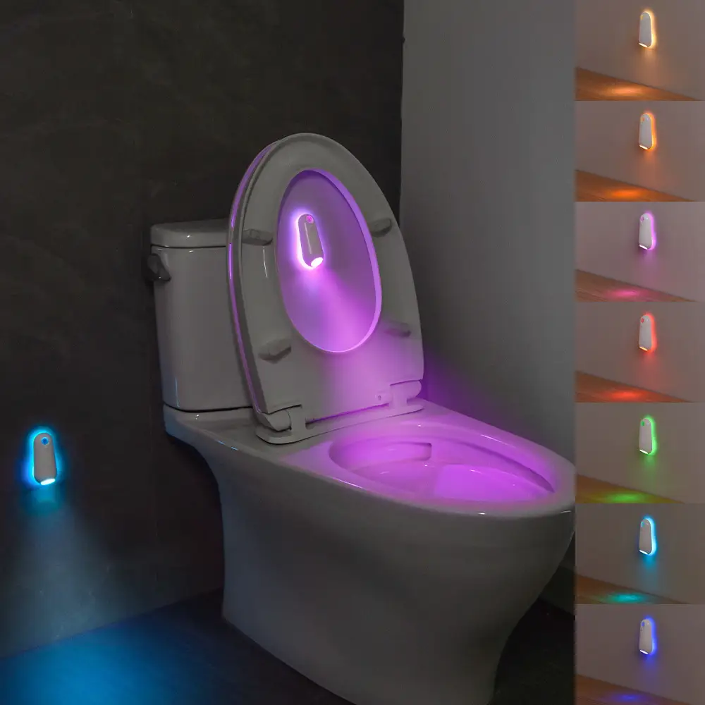 Toilet Induction Seven-color Ambience Light