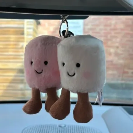 Pairs Of Cotton Candy Pendant Keychain Cotton Candy Pendant - Shop at LoveMi