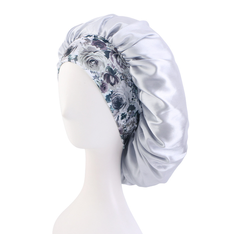 Bohemian Style Large Printed Hair Band Sleeping Hat - Image 28