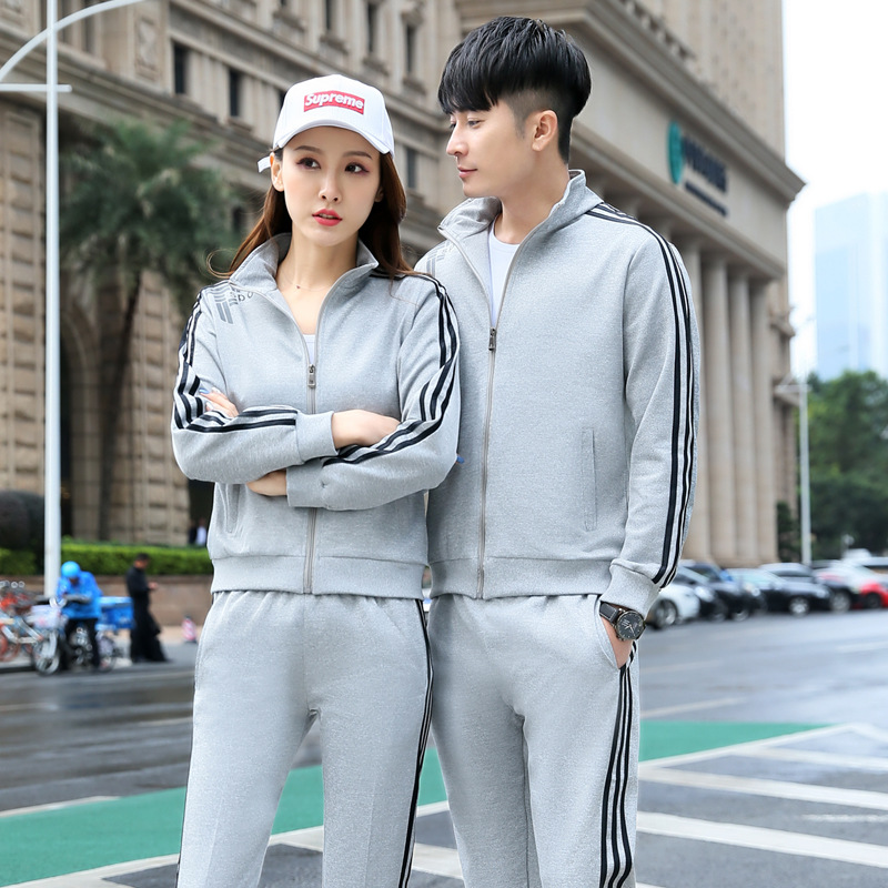 Sportswear Suit Set Couple Athletic Clothing Casual