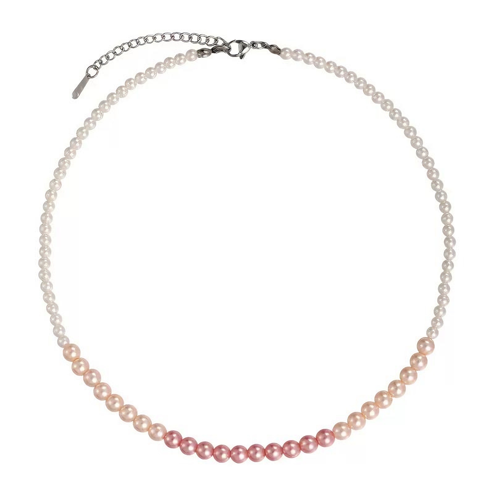 Fashionable Gradient Pearl Necklace For Women