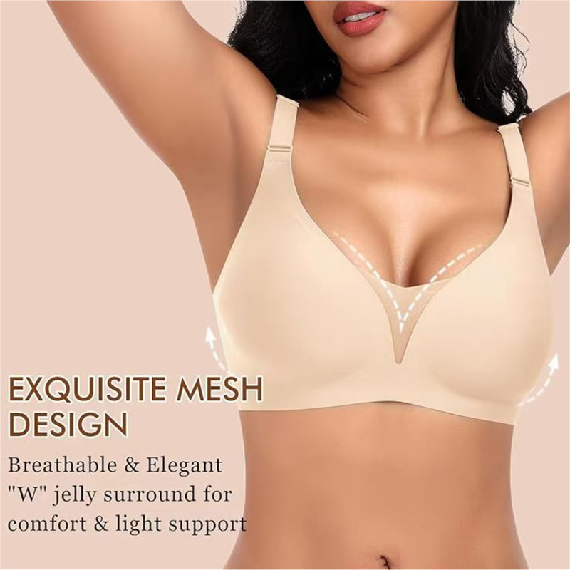 Lift And Support Soft Cup Seamless Womens Bra With A Push Up Effect No Underwire
