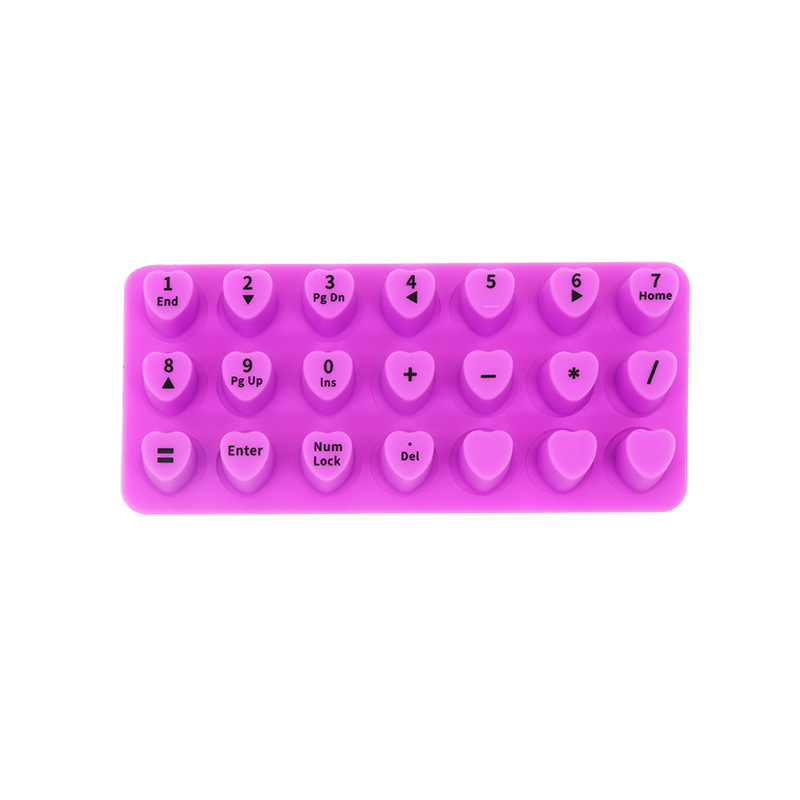 91 Button For Desktop And Notebook Computer Silicone Keyboard Stickers - Image 6