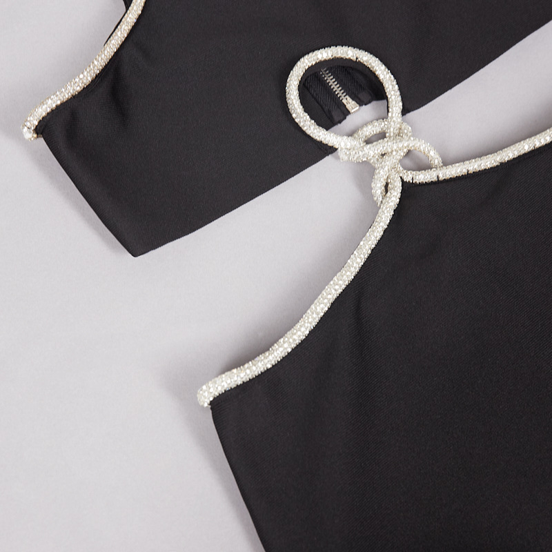Sleeveless Bandage Sheath Dress, picture 8 of 9