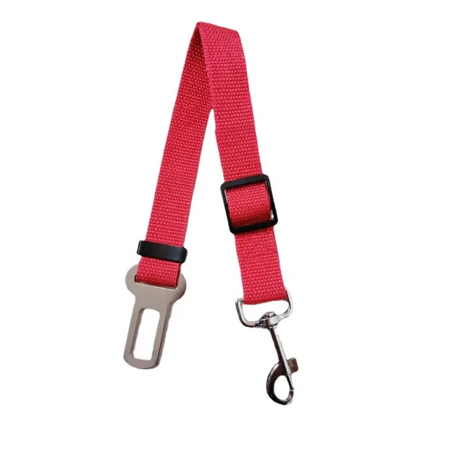 Pet Supplies Car Retractable Adjustable Safety Belt Red - Shop at LoveMi