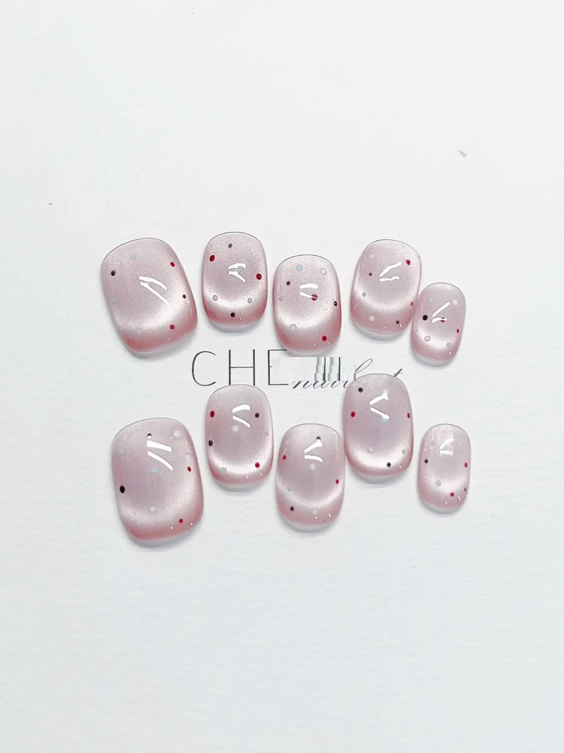 Handmade Wearable Nail Sticker Short