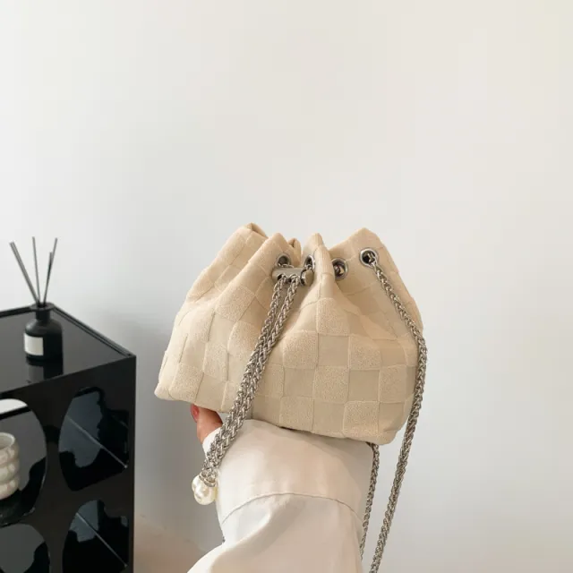 Summer Leopard Print Women's Fashion Woven Crossbody Chain Shoulder Bag Beige - Shop at LoveMi