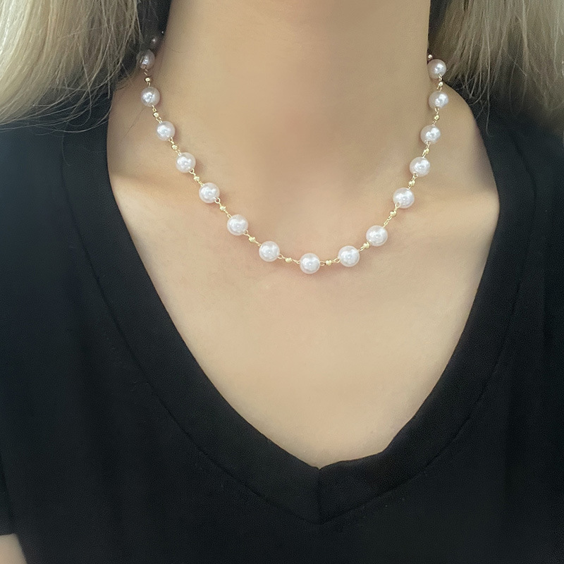 قلادة خاتم فريدة للنساء بسيطة وأنيقة