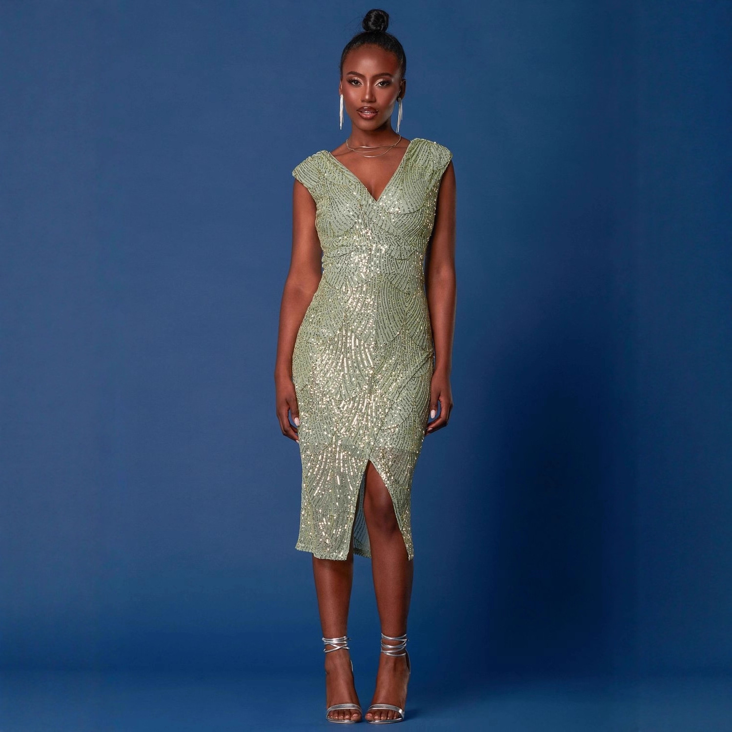 Elegant Split Dress For Women